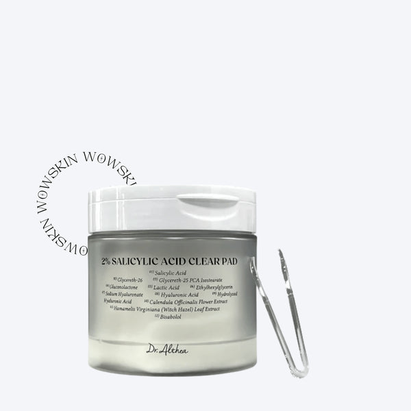 2% Salicylic Acid Clear Pad 60 pcs - WowSkin Romania